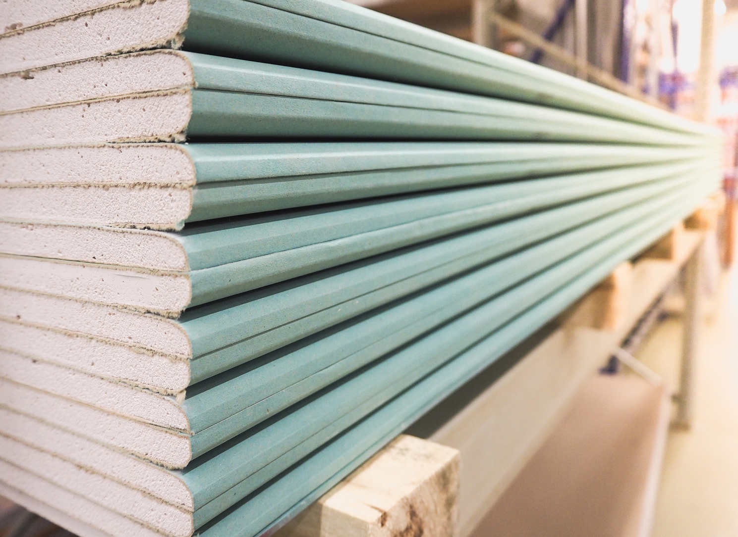 paper faced gypsum board